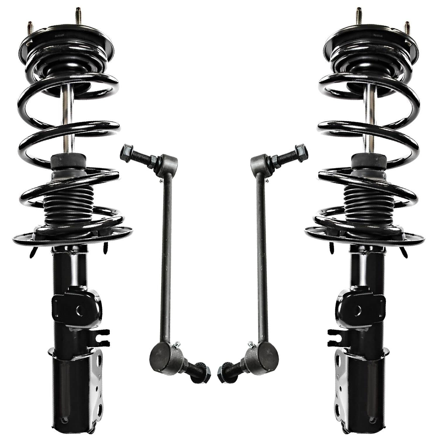 4pc Front Struts Sway Bar Links Suspension Kit