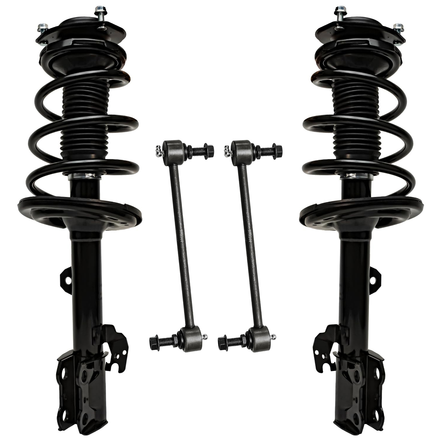 4pc Front Struts Sway Bar Links Suspension Kit