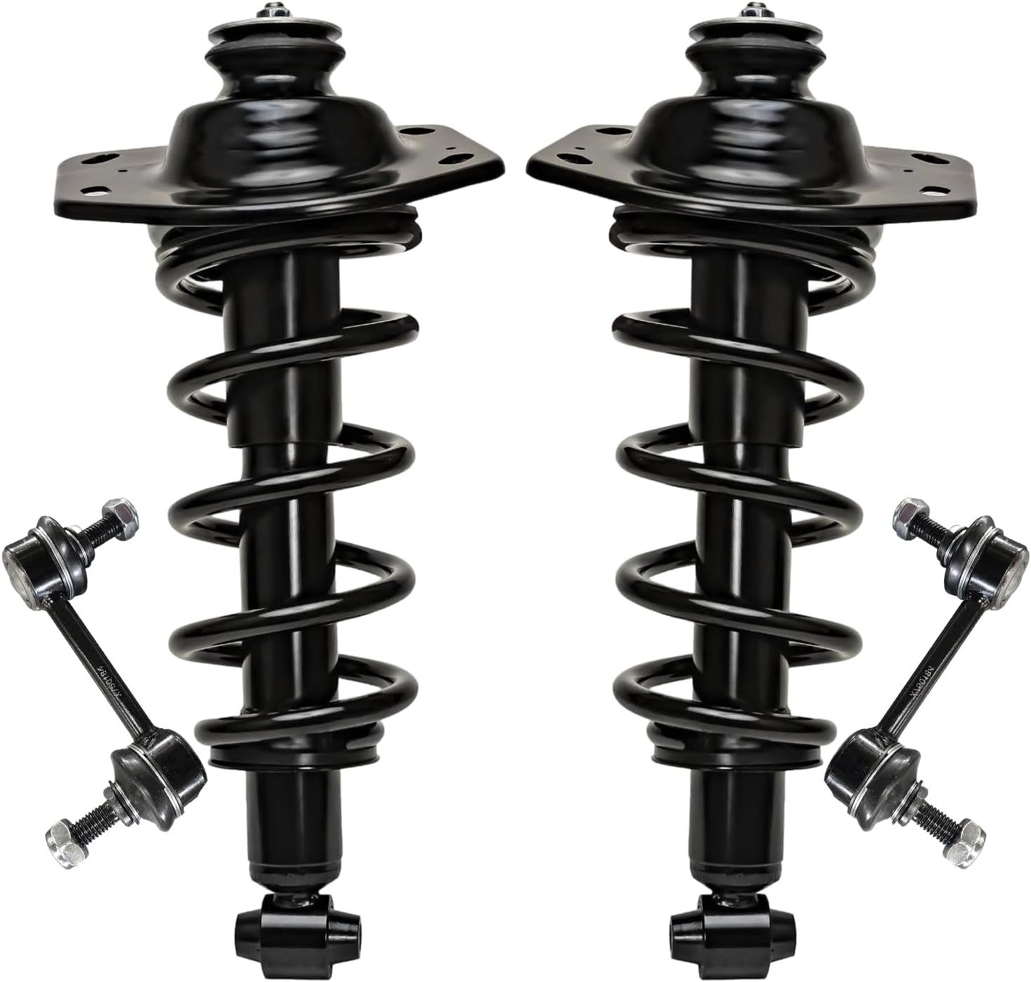 4pc Rear Struts Sway Bar Links Suspension Kit