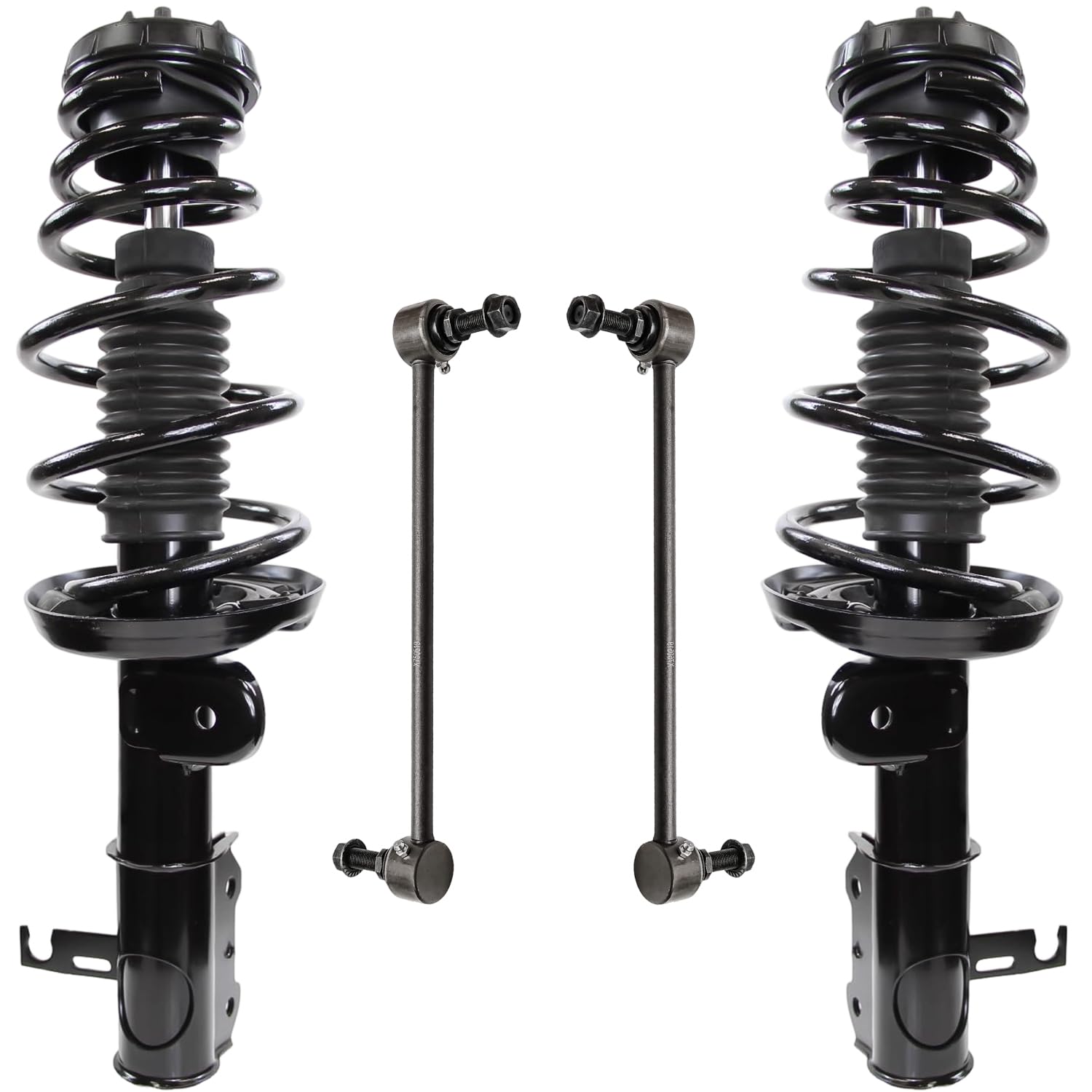 4pc Front Struts Sway Bar Links Suspension Kit