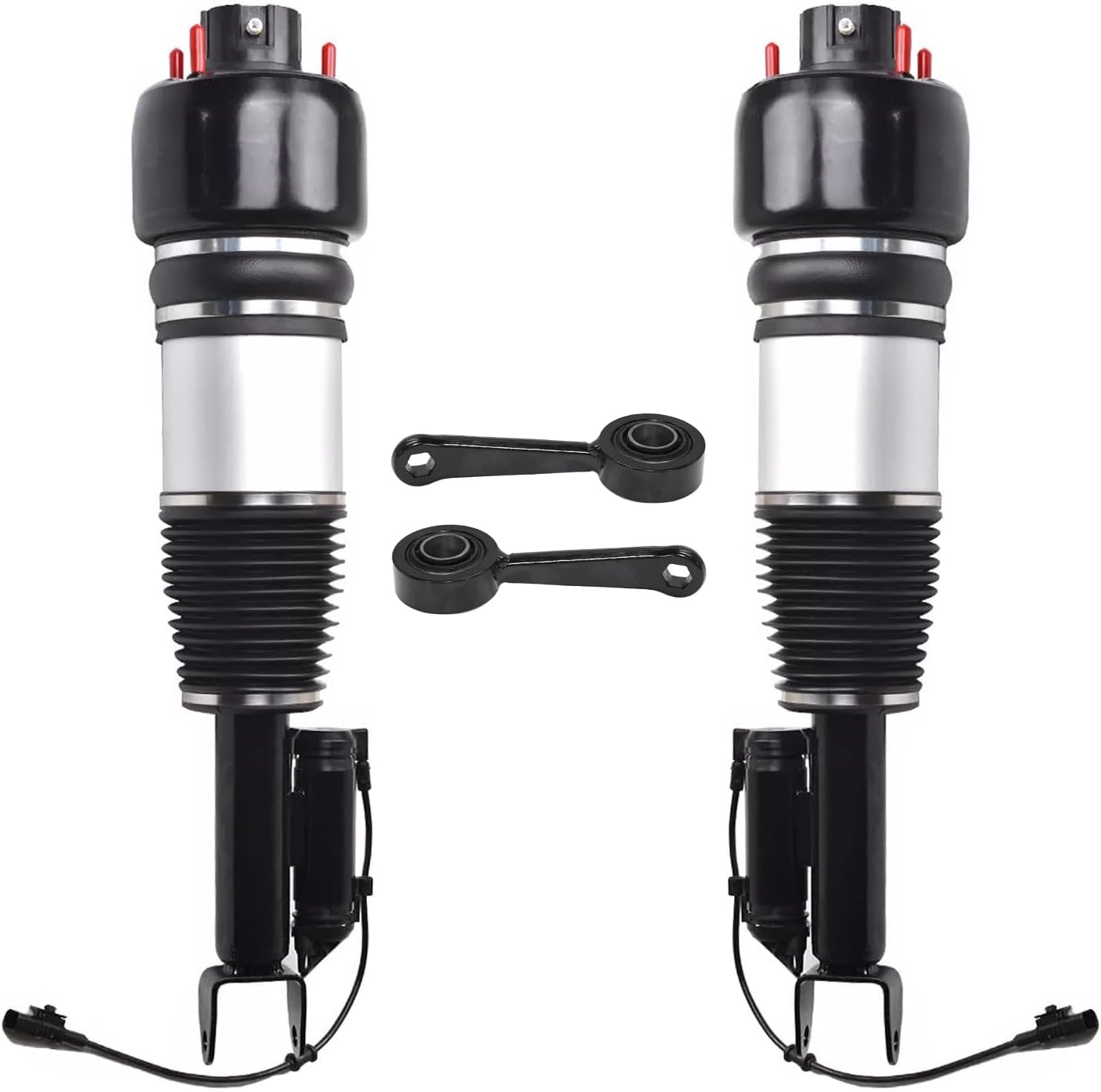 4pc Front Air Struts Sway Bar Links Suspension Kit