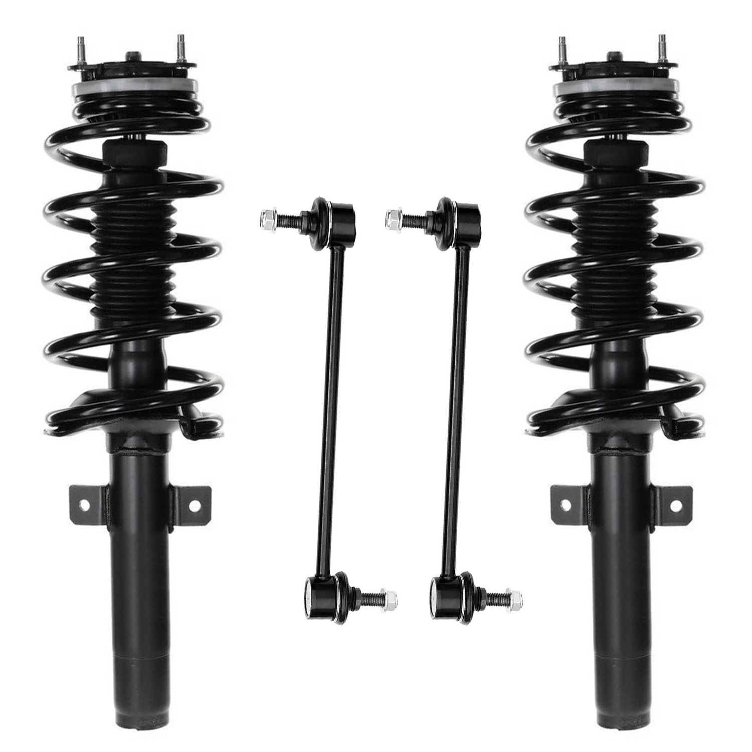 4pc Front Struts Sway Bar Links Suspension Kit