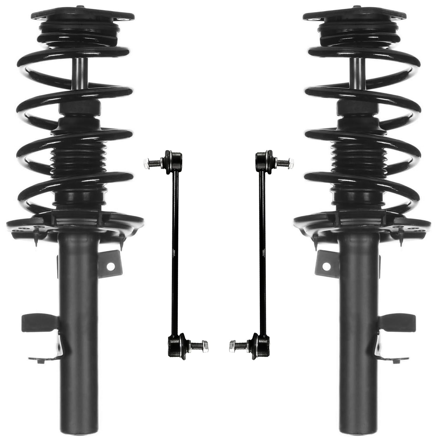 4pc Front Struts Sway Bar Links Suspension Kit