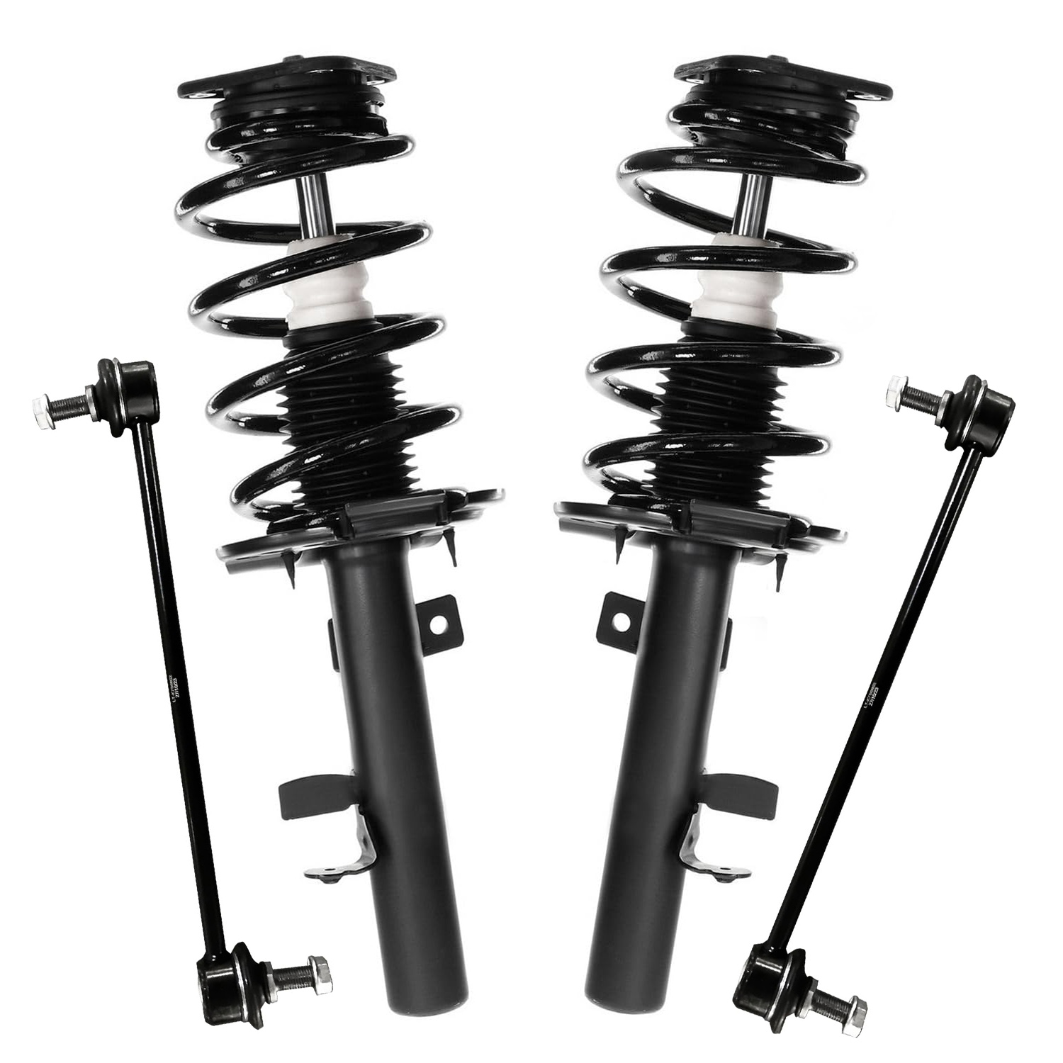 4pc Front Struts Sway Bar Links Suspension Kit