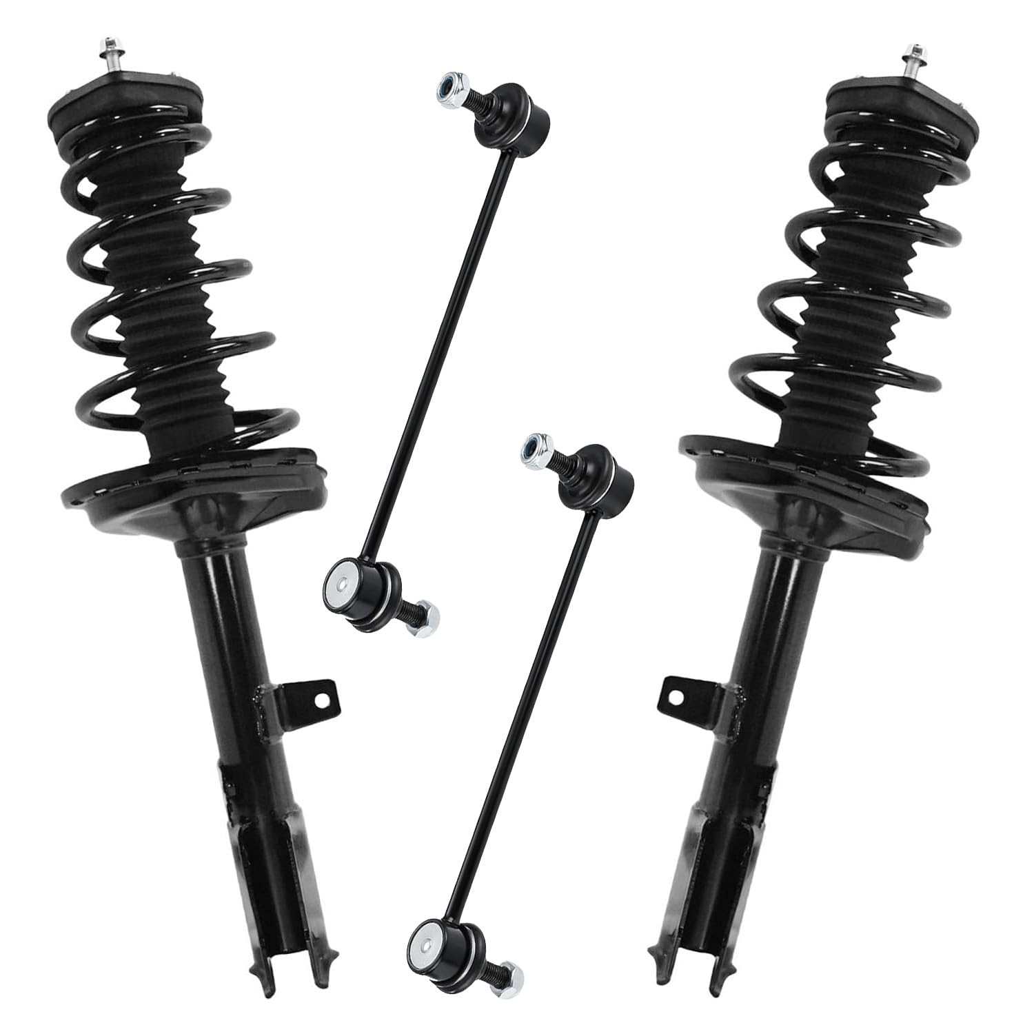4pc Rear Struts Sway Bar Links Suspension Kit