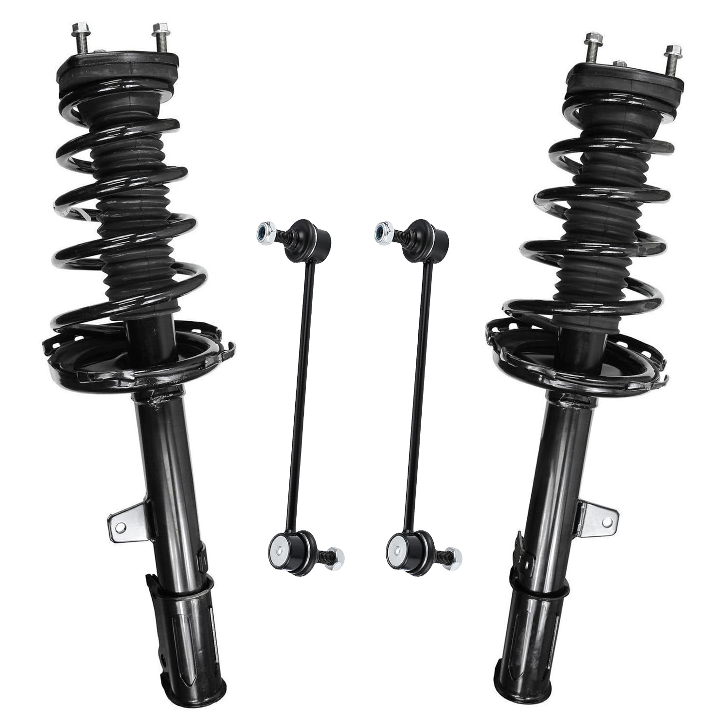 4pc Rear Struts Sway Bar Links Suspension Kit