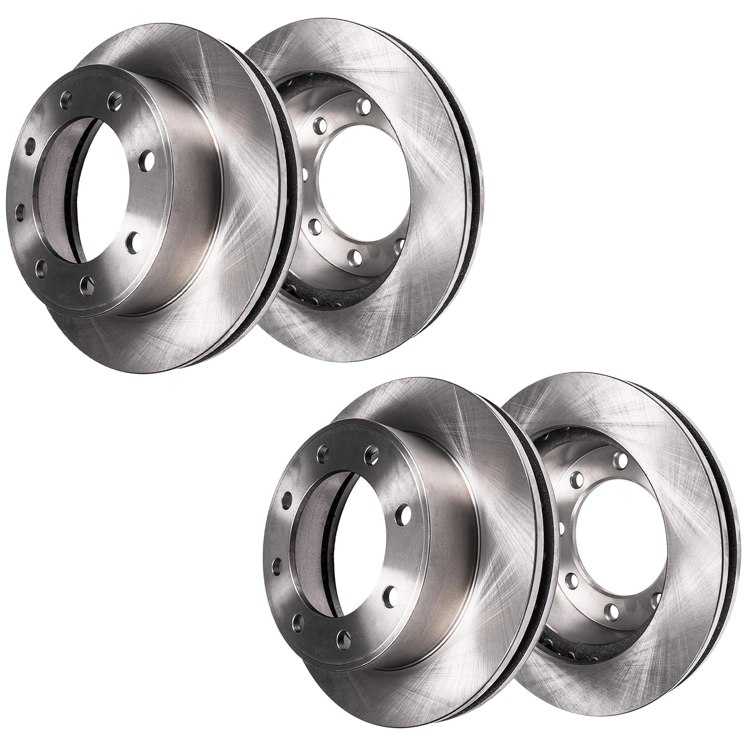 4pc Front & Rear Disc Brake Rotors Kit