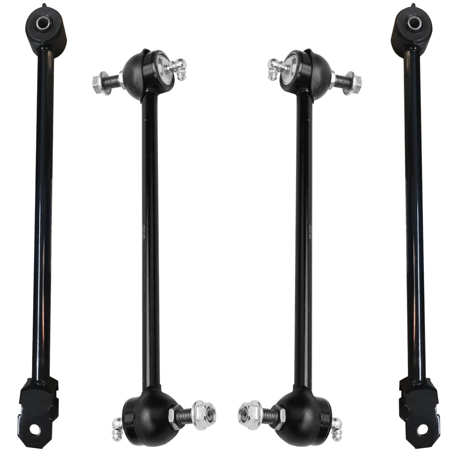 4pc Rear Trailing Arms Sway Bar Links Suspension Kit