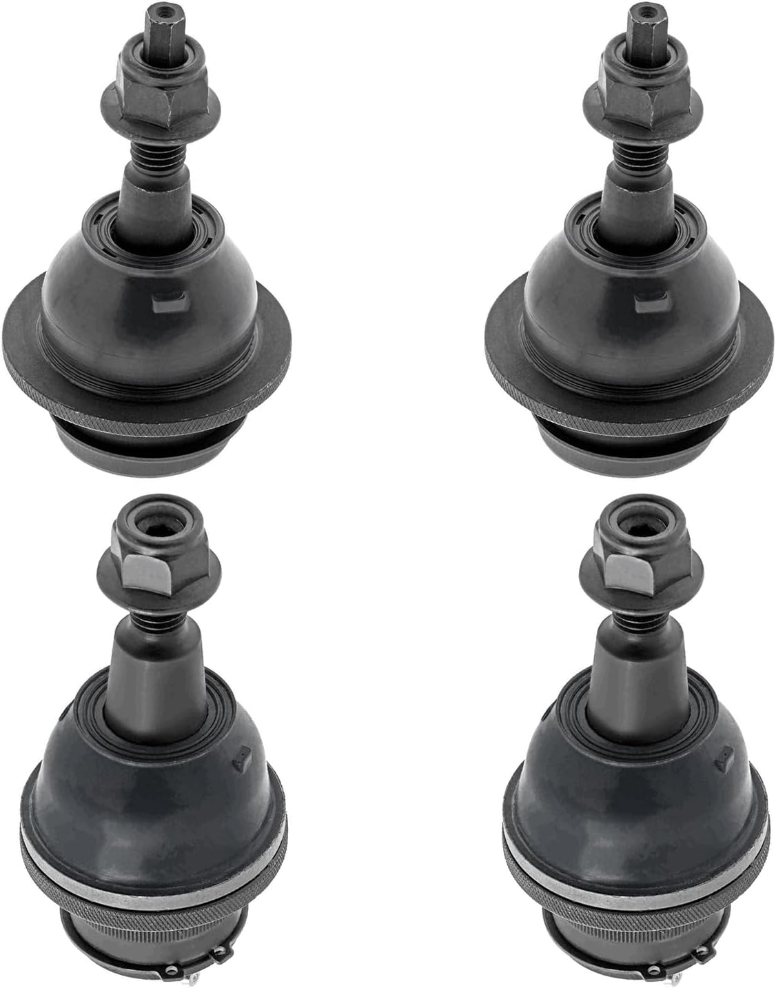 4pc Front Upper Lower Ball Joints Suspension Kit