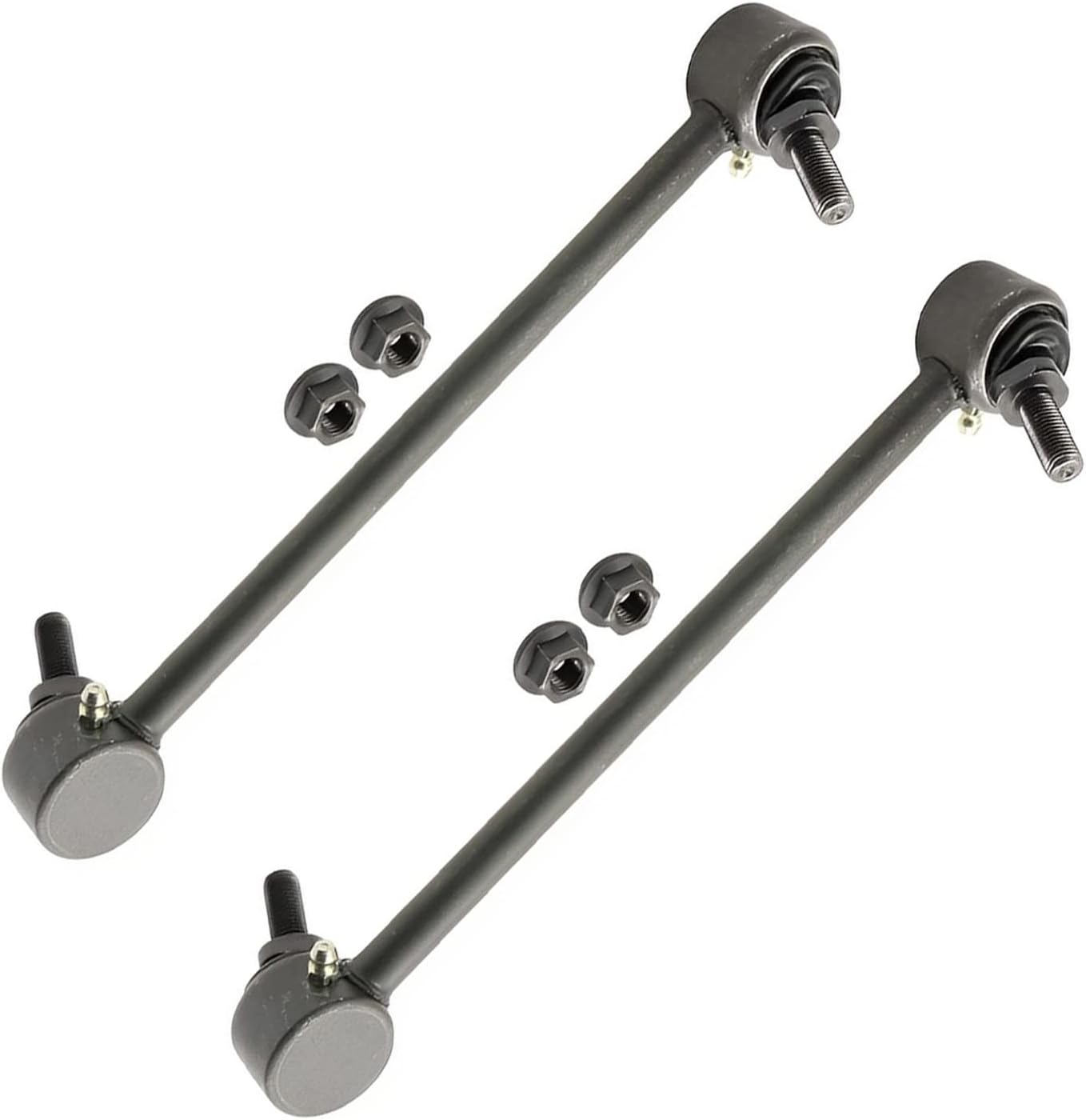 Link Front View 2018 Jeep Cherokee - Detroit Axle 4pc Front & Rear Sway Bar Links ...
