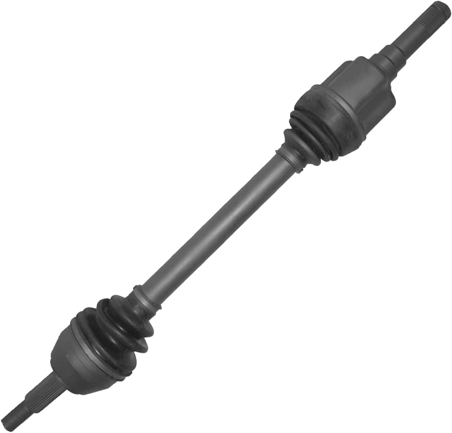 4pc Rear CV Axles Wheel Hub and Bearings Suspension Kit