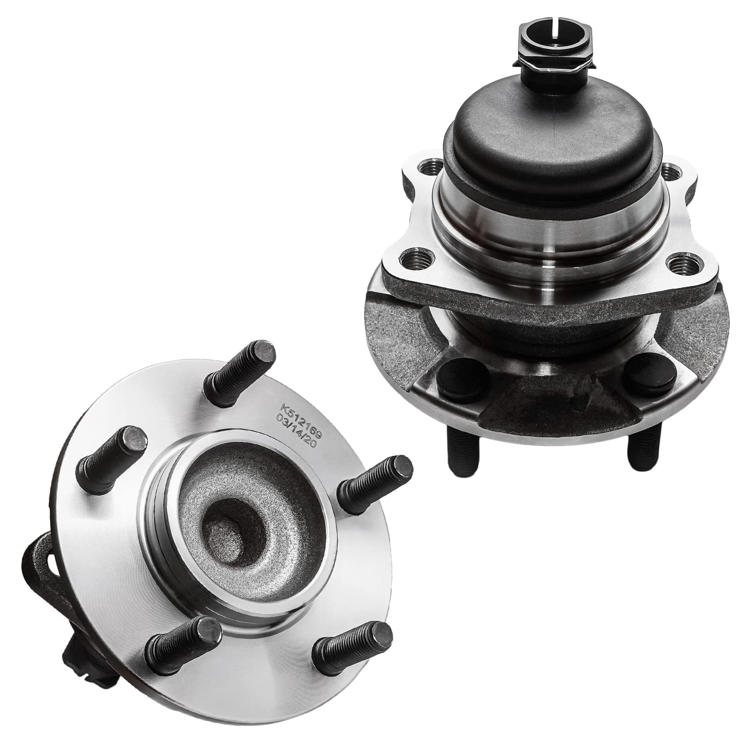 Rear Wheel Hub and Bearings (Pair)