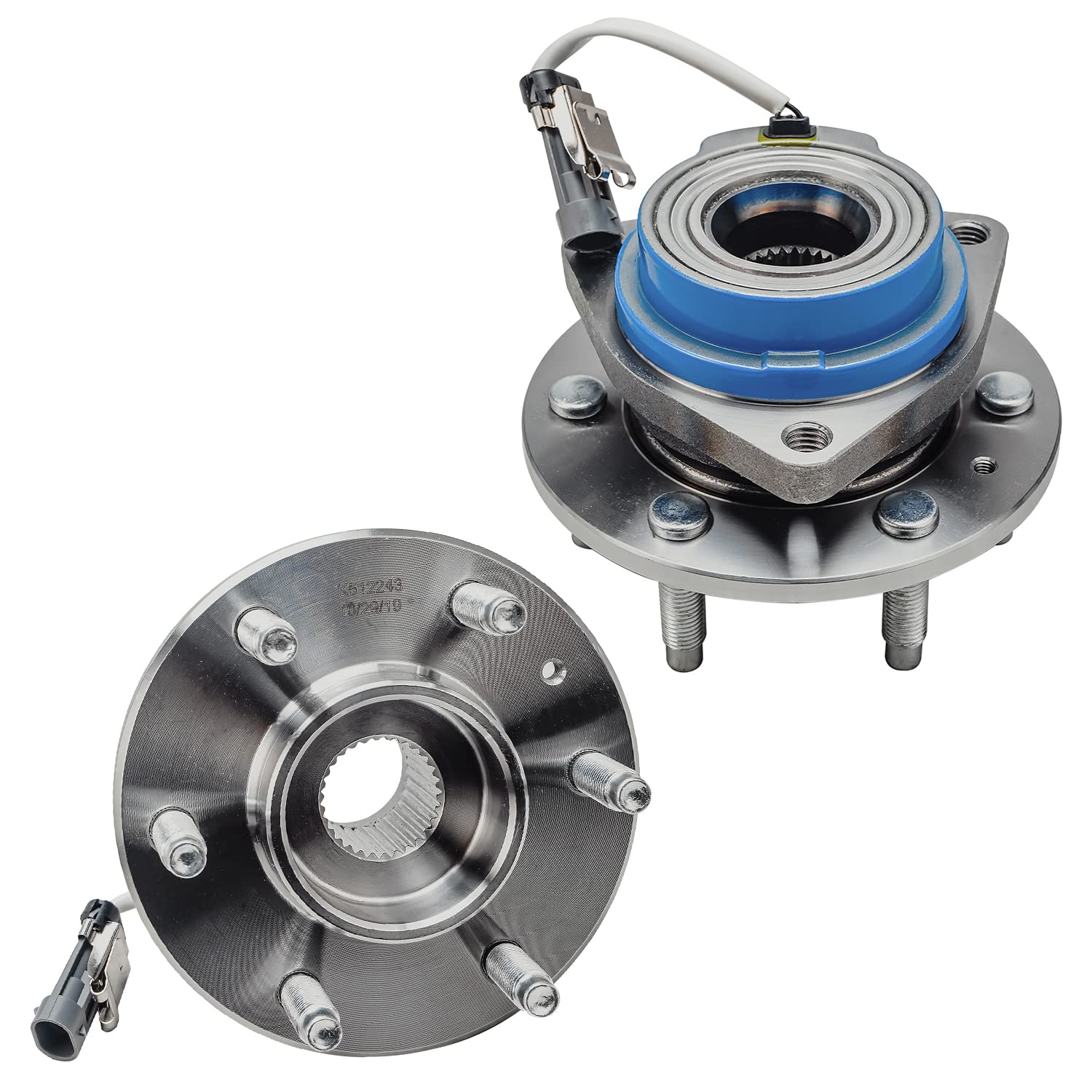 Rear Wheel Hub and Bearings (Pair)