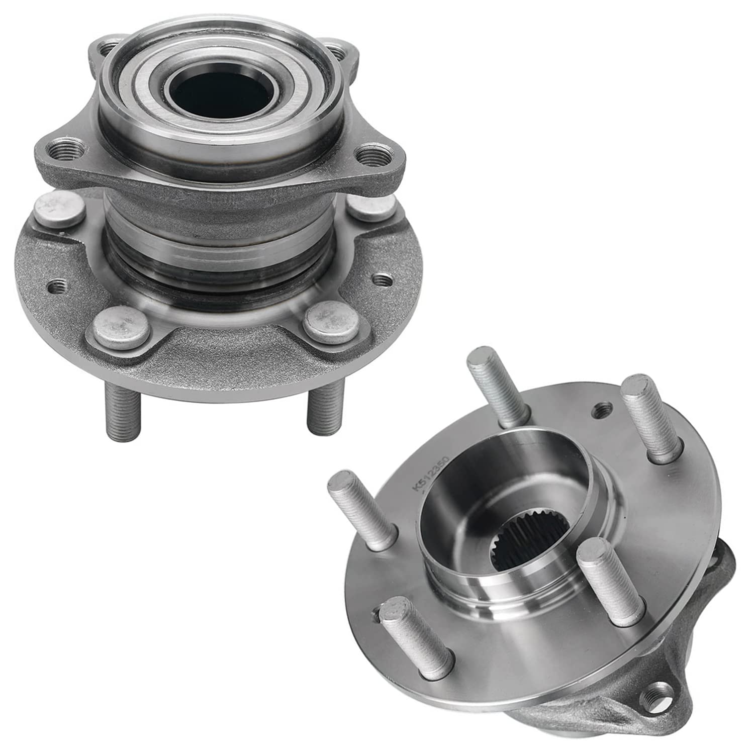 Rear Wheel Hub and Bearings (Pair)