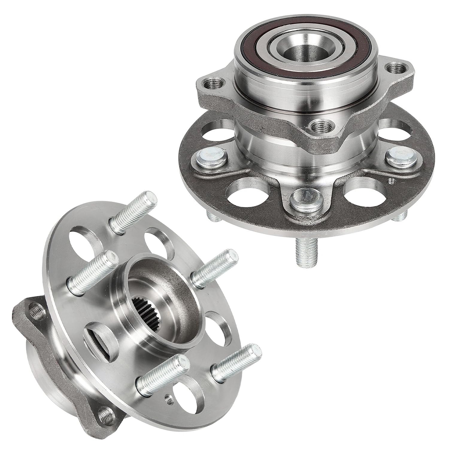 Rear Wheel Hub and Bearings (Pair)