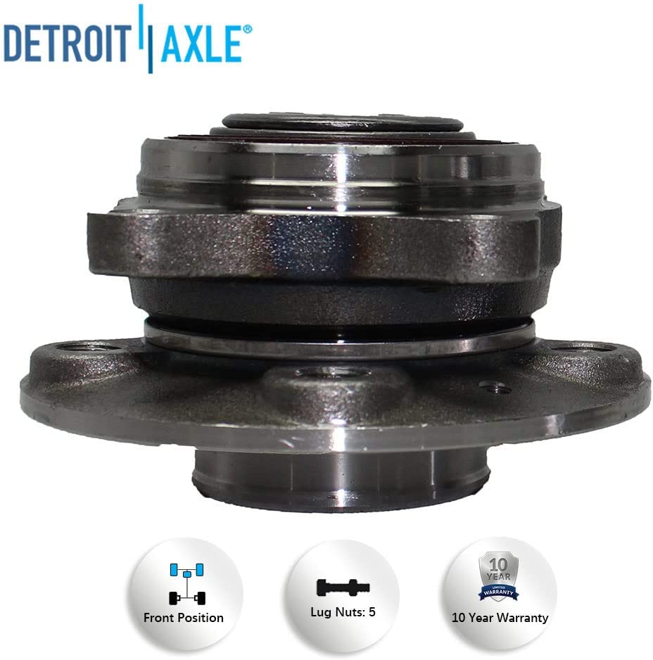 Front Wheel Bearing and Hub Assembly | Detroit Axle 513194 Fits Volvo ...