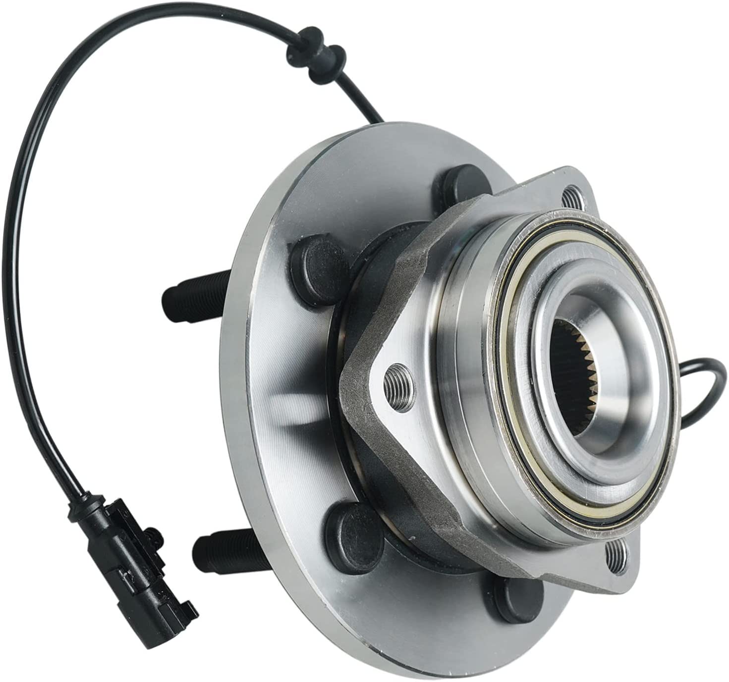 Front Wheel Bearing and Hub Assembly | Detroit Axle 513271 Fits Dodge ...