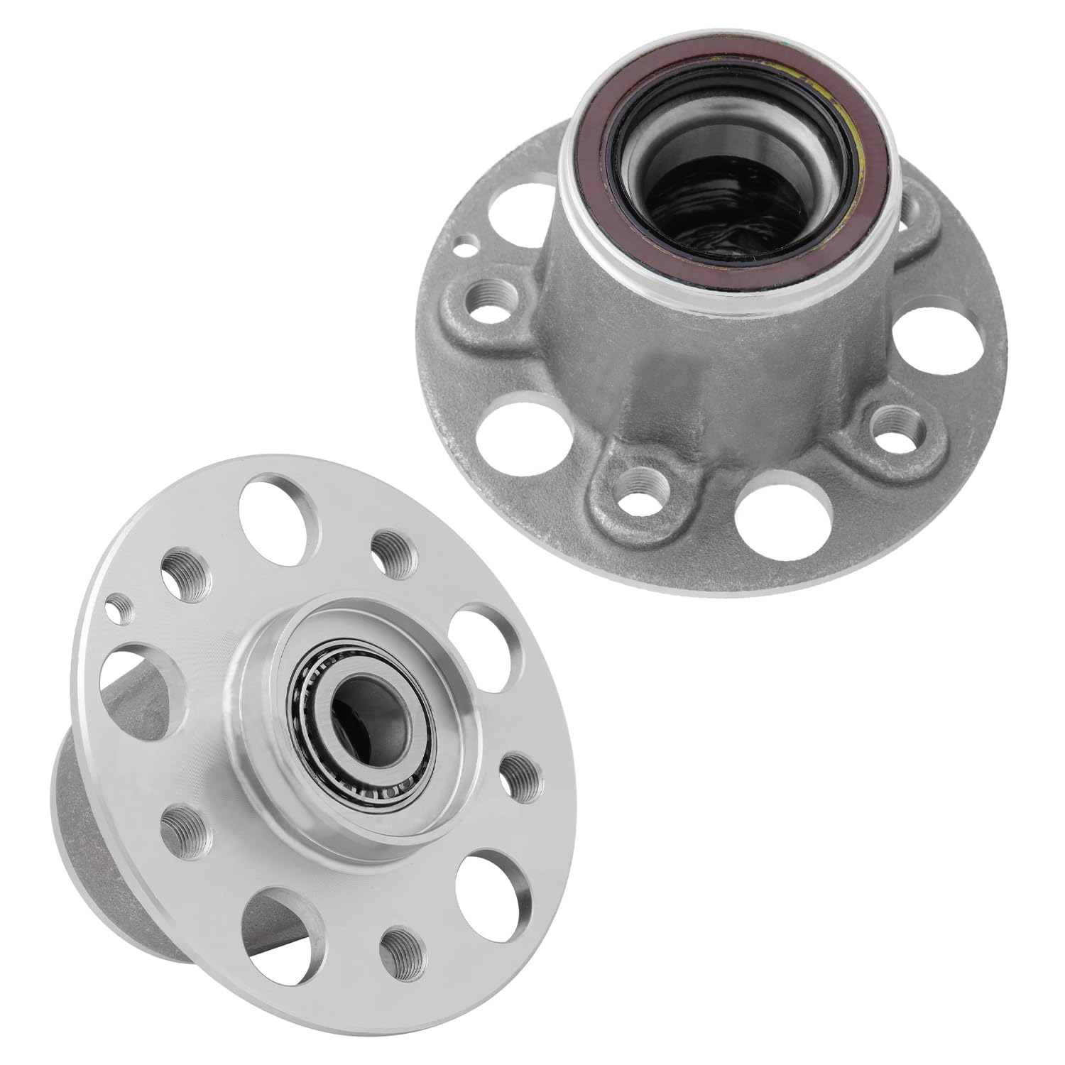 Front Wheel Hub and Bearings (Pair)