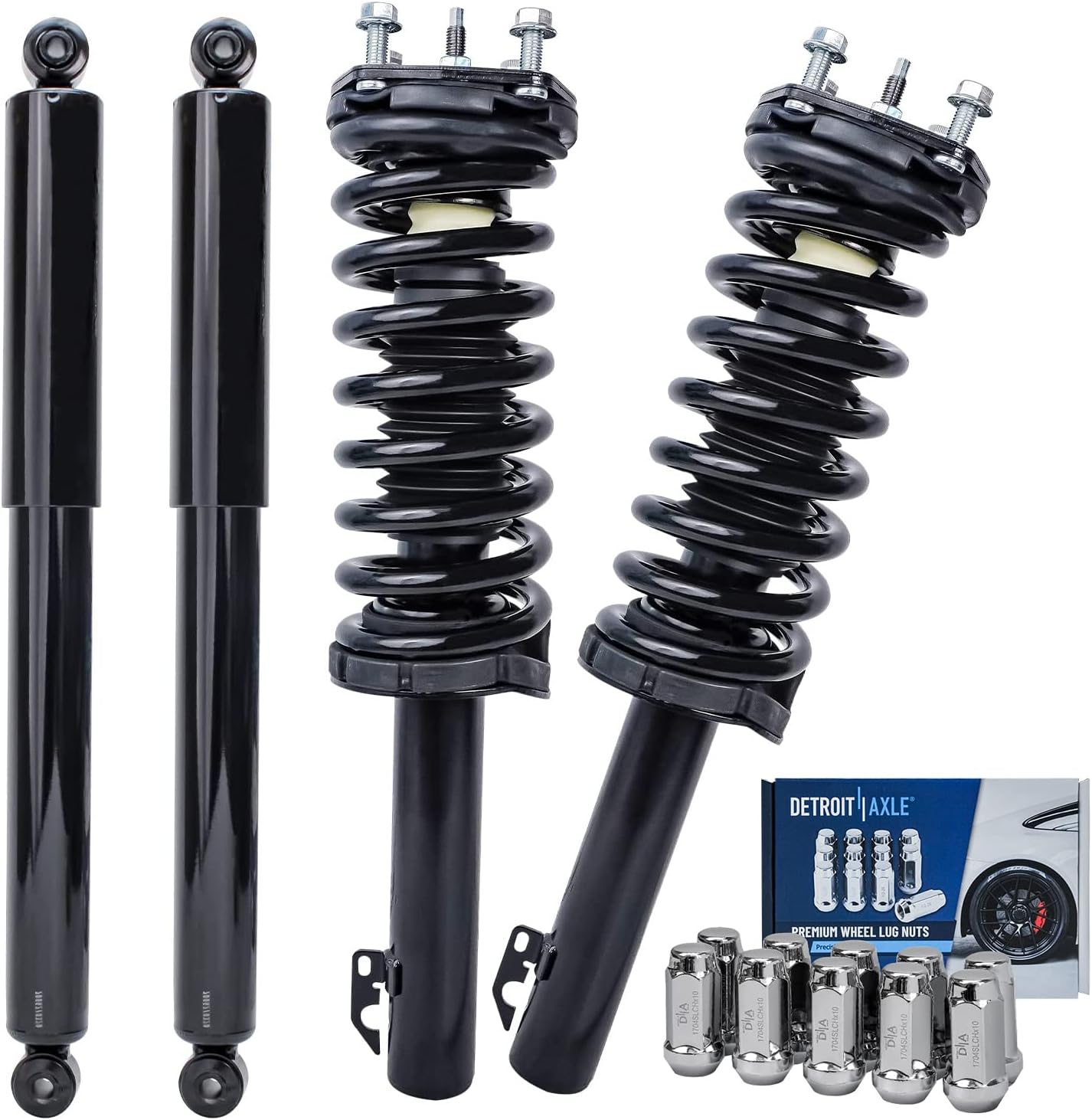 Complete Spring Struts & Front Suspension Kit For Honda Civic 1996-2000 – APM, Lifetime Warranty