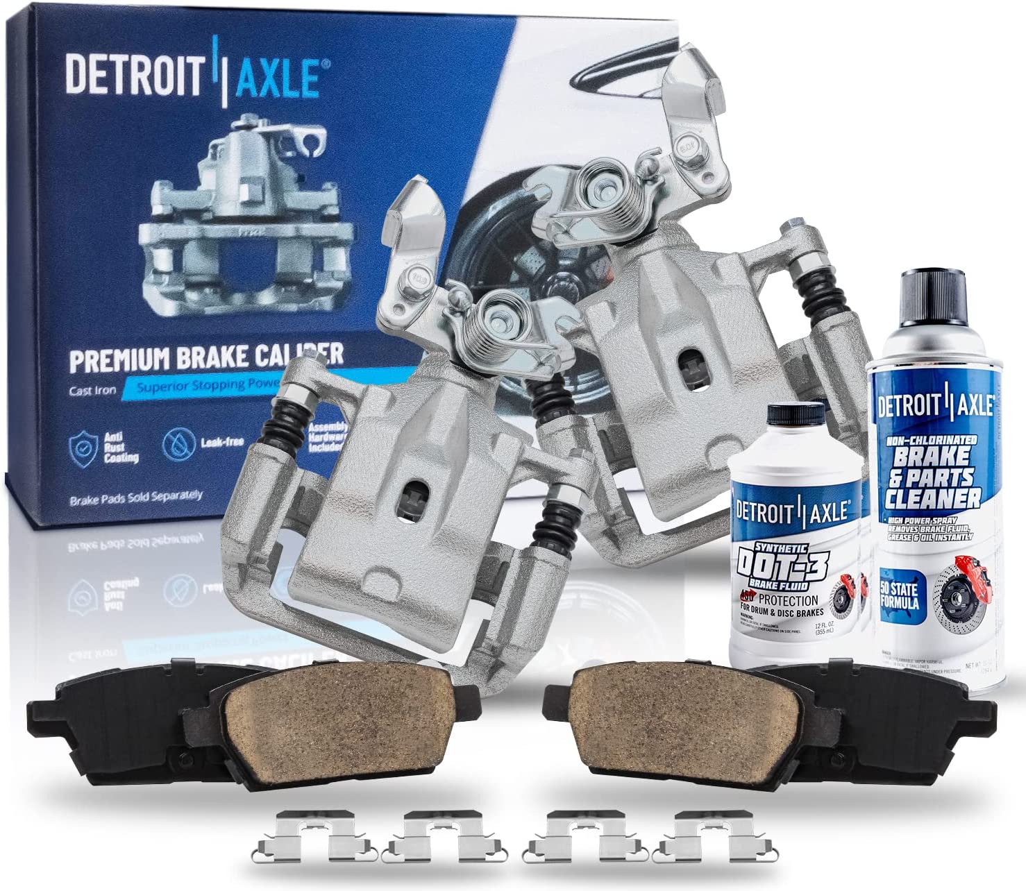 thumbnail image 2 of Rear Left Brake Caliper For Ford Focus Mk3 (2010-2021) – Advantage Auto Parts BC158L – Passenger Side, 1 Piston 2 of 3