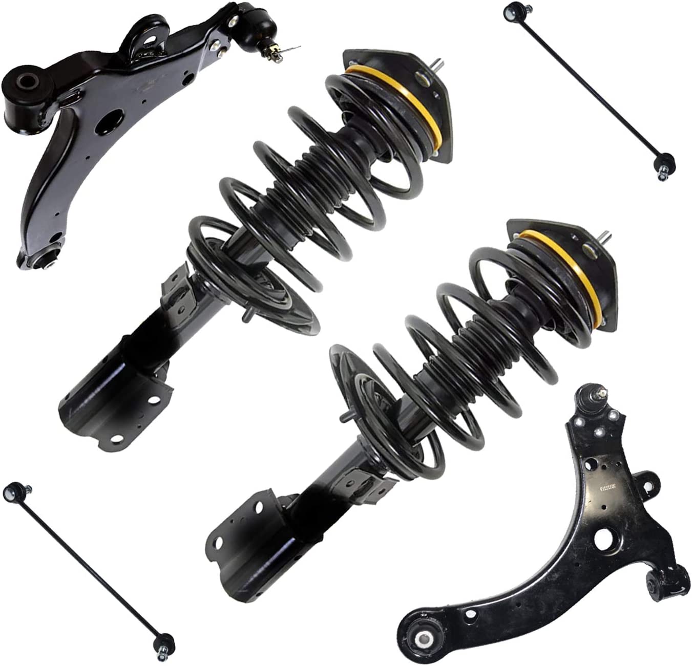 thumbnail image 2 of TOM AUTO PARTS 12-Piece Front Suspension Kit For Mazda 6 2003-2007 – Control Arms, Ball Joints, Links 2 of 4