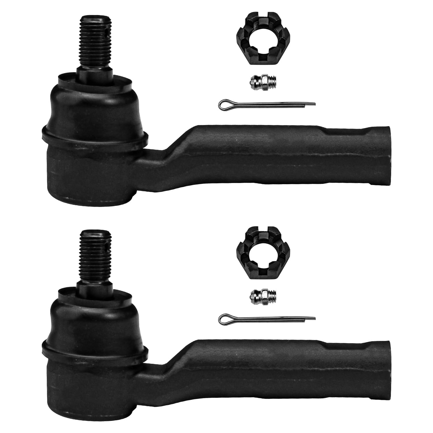 2013 Toyota Tacoma - Detroit Axle 6pc Front Lower Control Arms Inner Outer Tie Rods Suspension Kit | Detroit Axle 6CS2500137 - 5