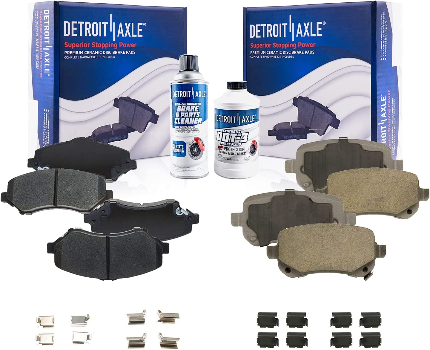 Cross Drilled Rotors Complete Brake Kit For Hyundai Santa Fe Sport & Kia Sorento - Drilled Rotors & Ceramic Pads Hyundai Santa Fe Sport Brakes - Foto 10