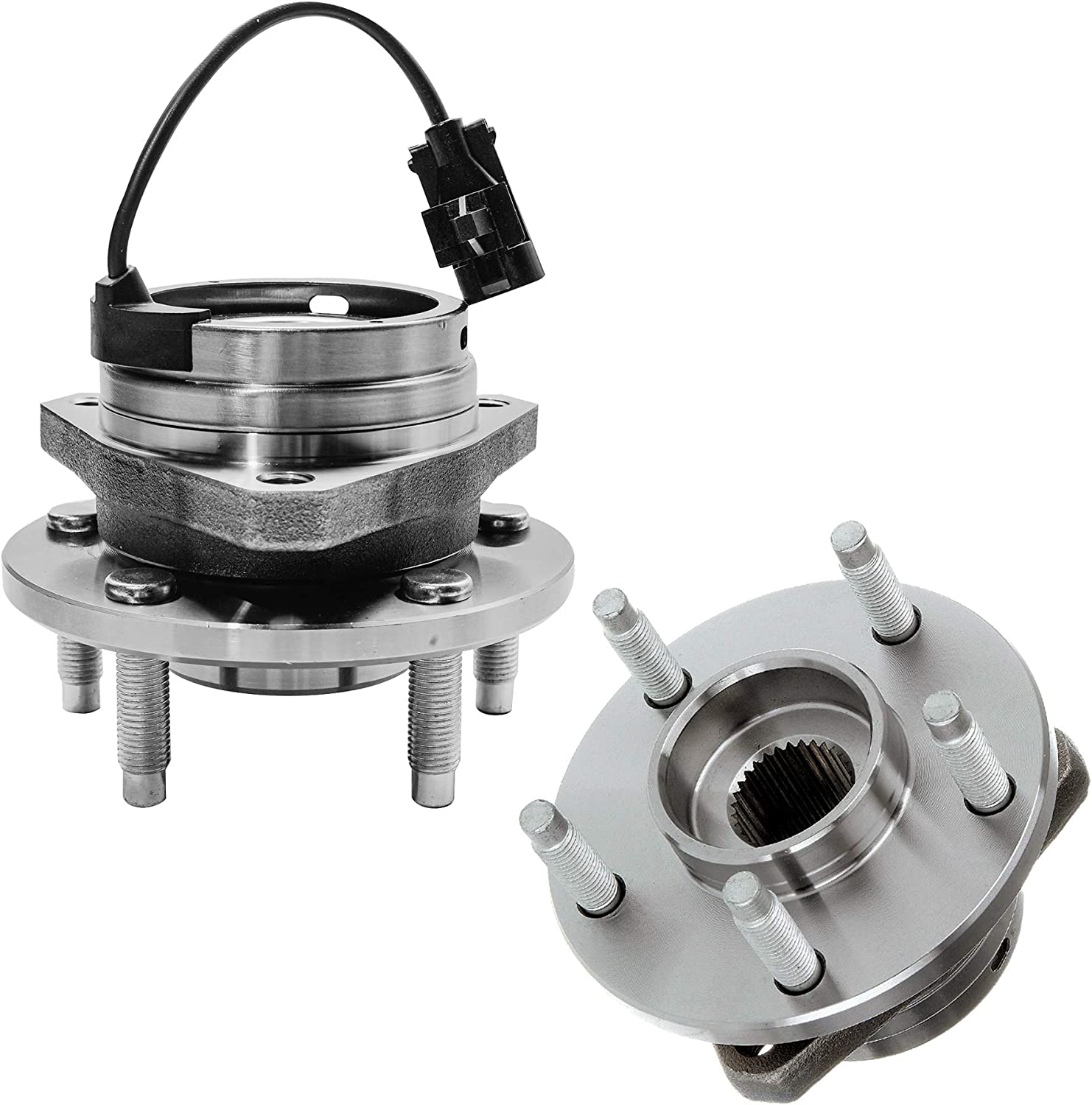 Detroit Axle - Front Wheel Hub Bearings Kit for Chevy Malibu Pontiac G6 Aura — image 4