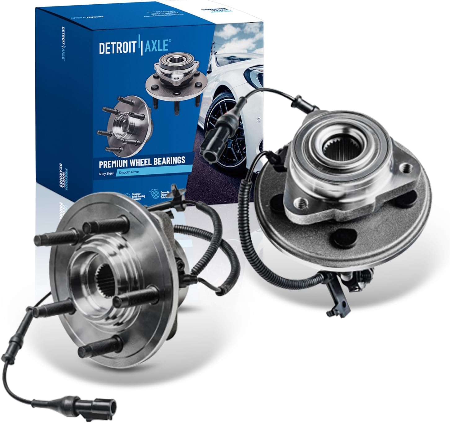Detroit Axle - Front Wheel Hubs Sway Bars for Explorer Sport Trac Mountaineer — image 4