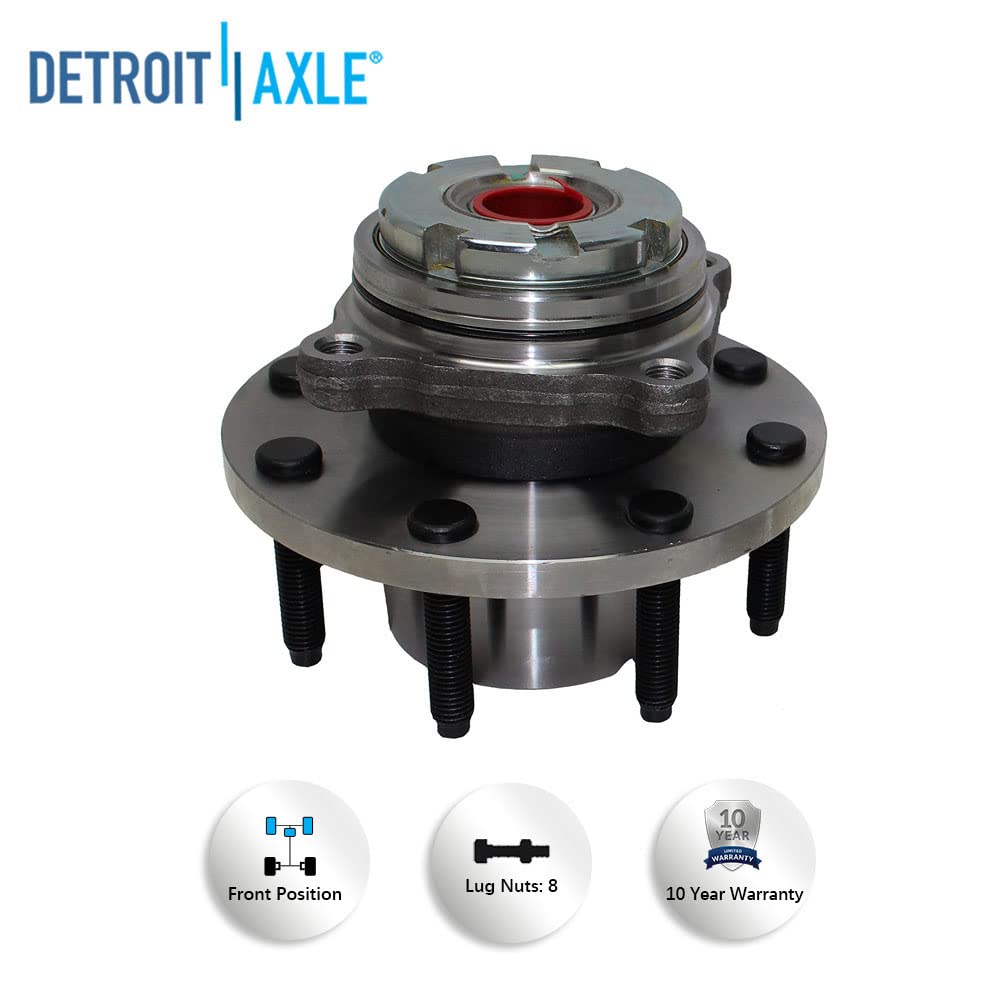 Detroit Axle - 4WD Front Wheel Hub Bearings Ball Joints for Ford F-250 F-350 SD — image 7