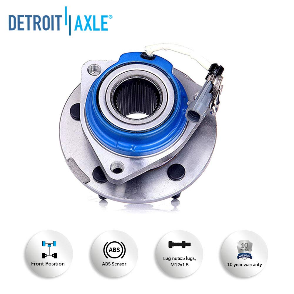 Detroit Axle - FWD AWD Front Wheel Hubs Tie Rods for Lesabre Deville Bonneville — image 8