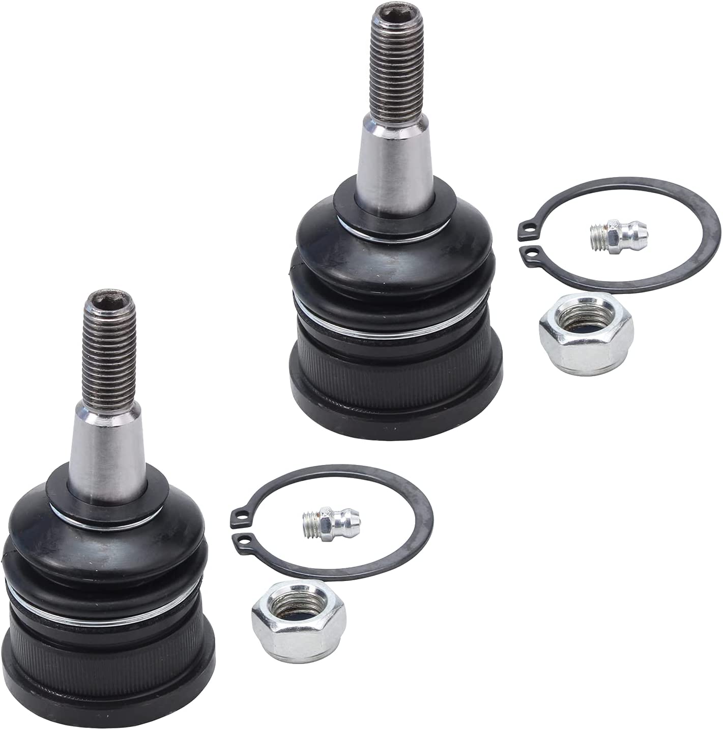 Detroit Axle - Front Wheel Hubs Ball Joints for 2005-10 Grand Cherokee Commander — image 6