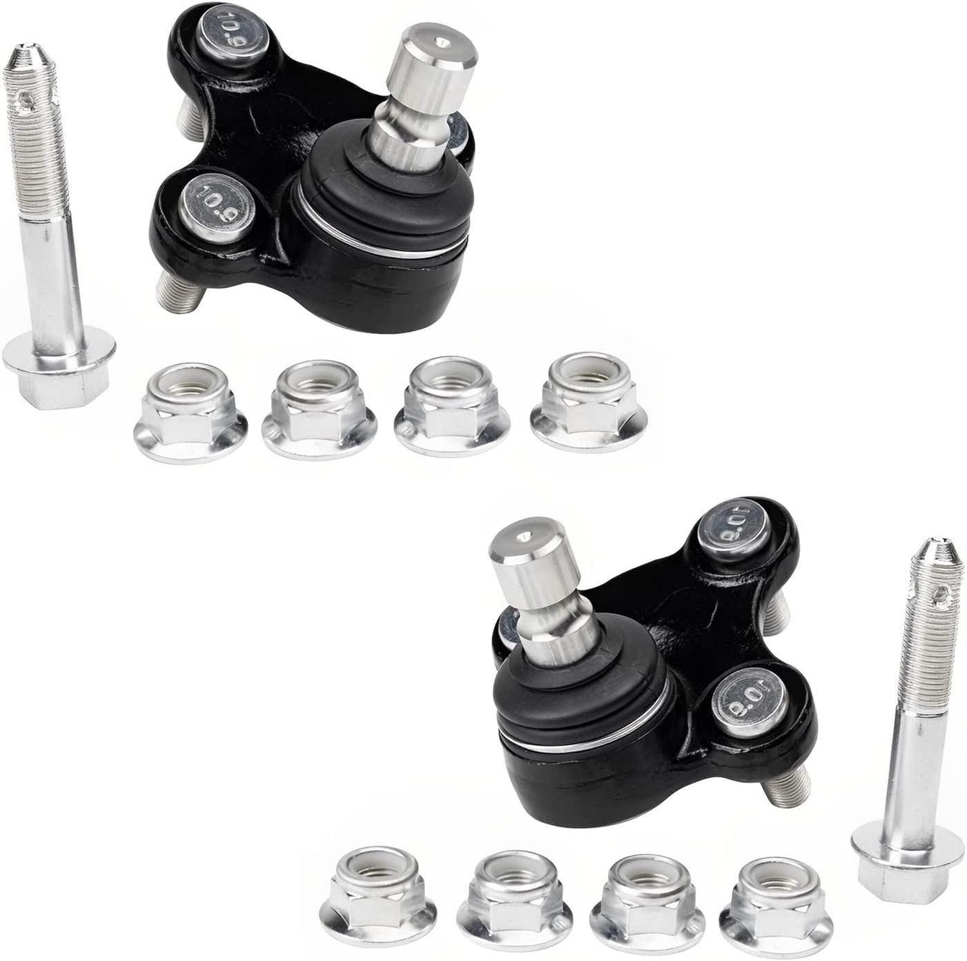 Detroit Axle - Front Wheel Hubs Lower Ball Joints Kit for 17-20 Tucson Sportage — image 5