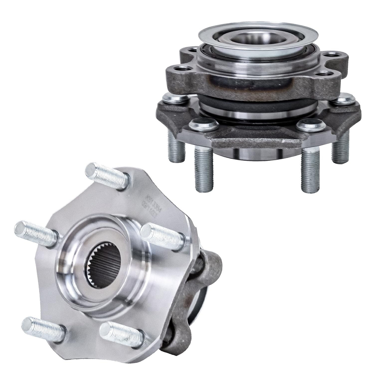 Detroit Axle - Front Wheel Hubs Sway Bar Links Kit for Sentra NV200 City Express — image 4