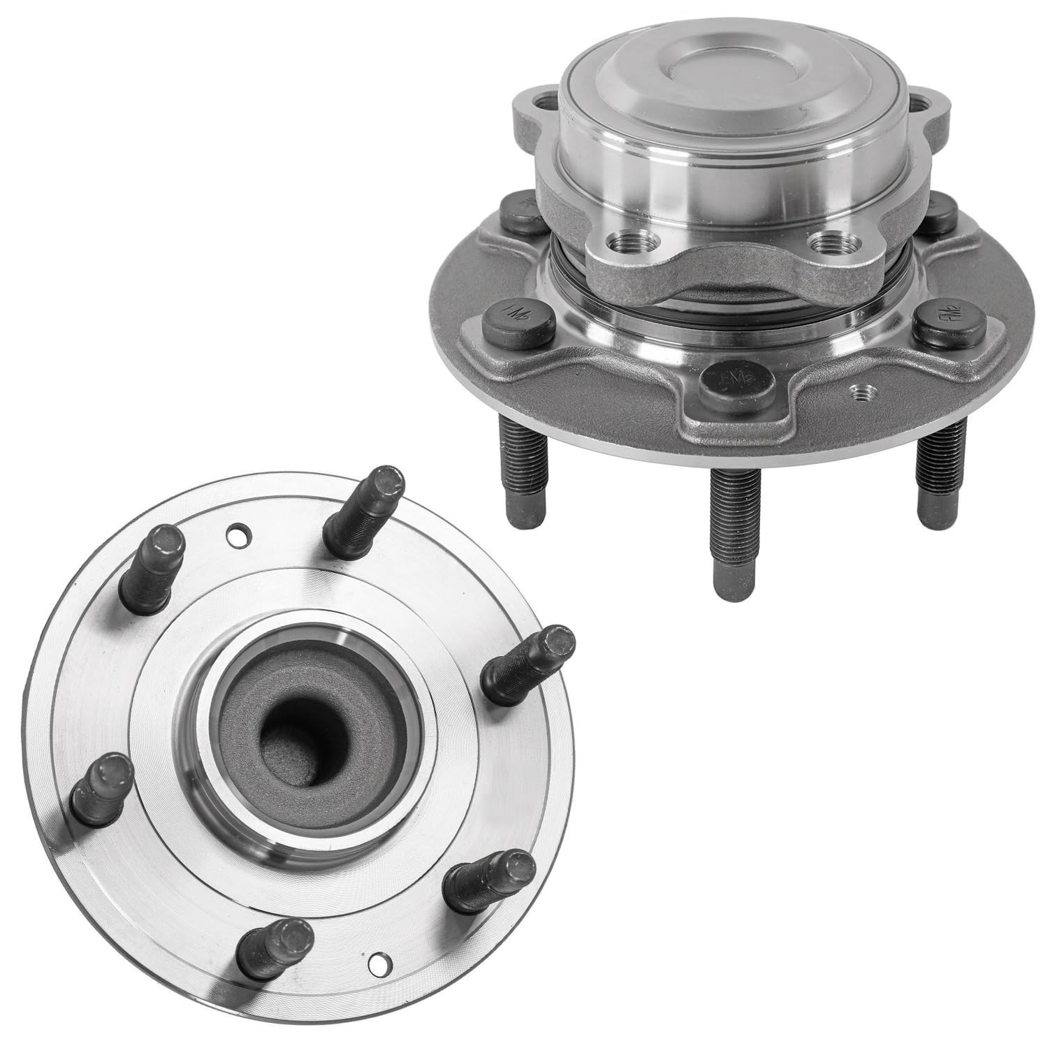 Detroit Axle - Front Wheel Hub Bearings Sway Bar Links for Silverado Sierra 1500 — image 4