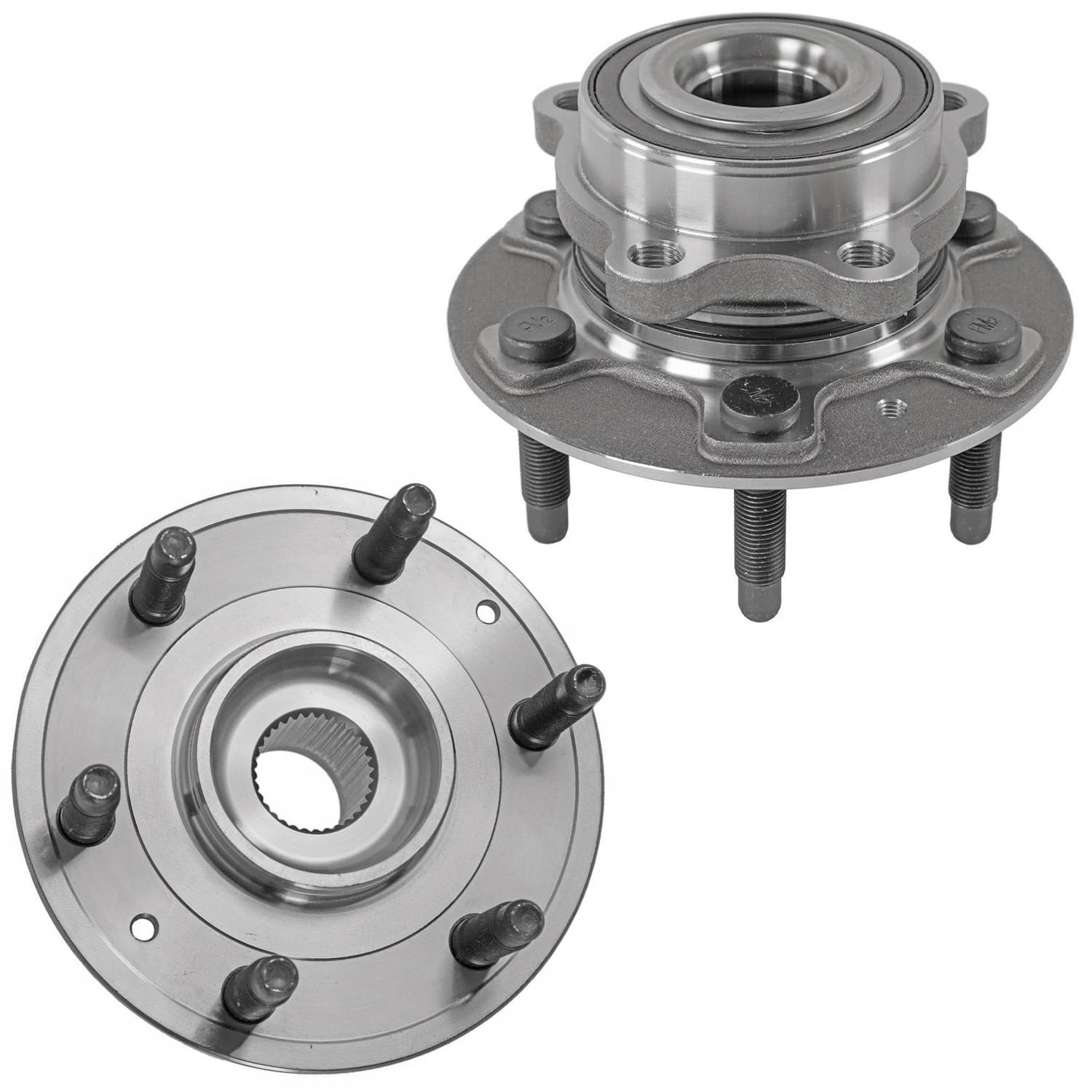 Detroit Axle - Front Wheel Hub Bearings Outer Tie Rods for Silverado Sierra 1500 — image 4