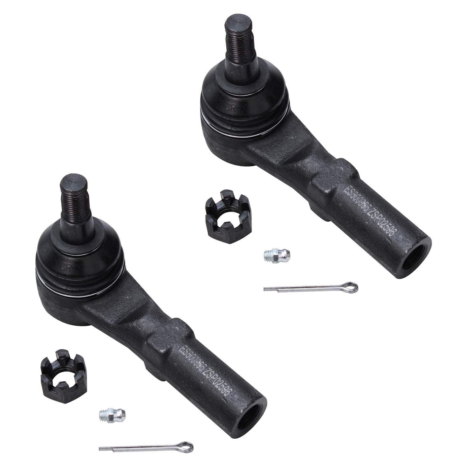 Detroit Axle - Front Wheel Hub and Bearings Inner Outer Tie Rods for 2015-19 300 — image 6