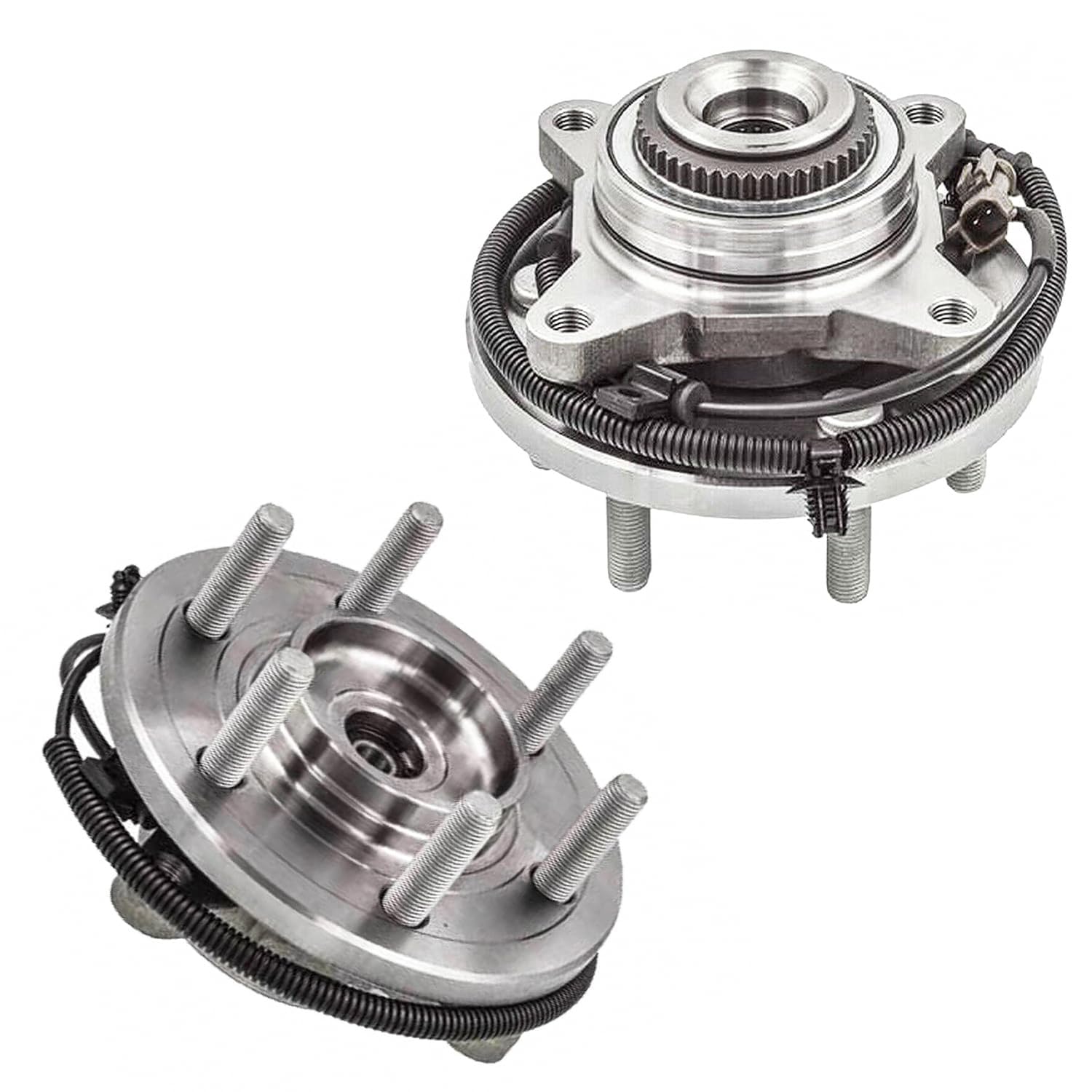 Detroit Axle - RWD Front Wheel Hubs Outer Tie Rods for 2015 2016 2017 Ford F-150 — image 4