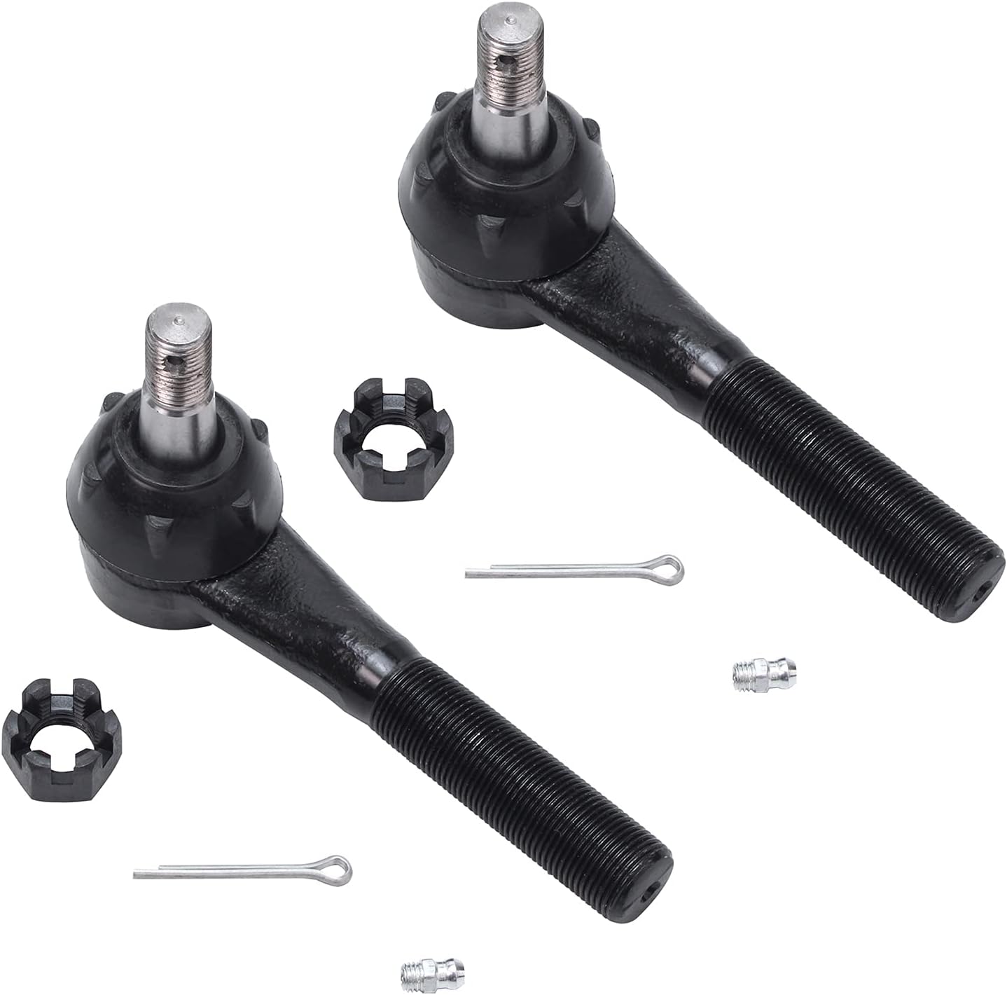 Detroit Axle - Front Wheel Hub Bearings Tie Rods for 1998-1999 Dodge Ram 3500 — image 6