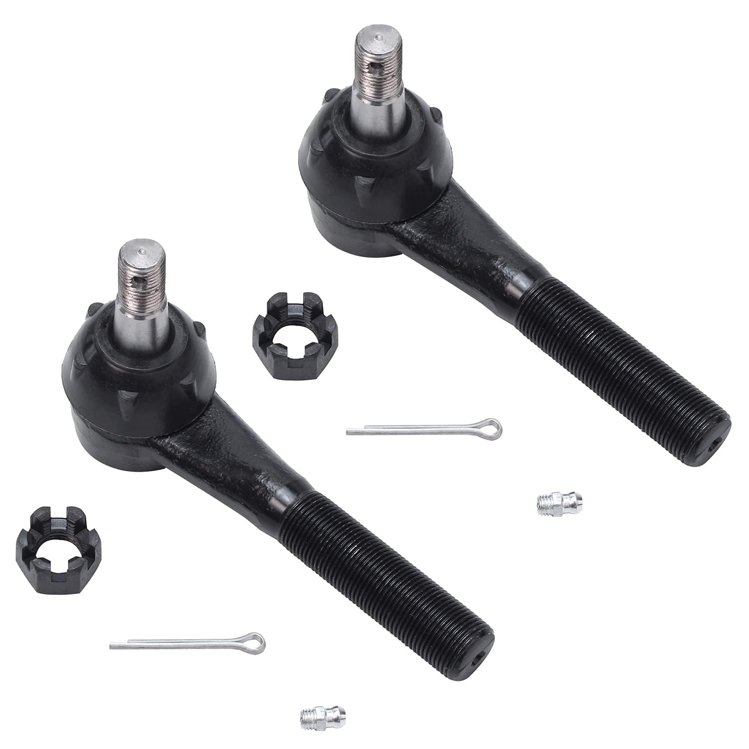 Detroit Axle - Front Wheel Hubs Outer Tie Rods Kit for 1998-1999 Dodge Ram 3500 — image 5