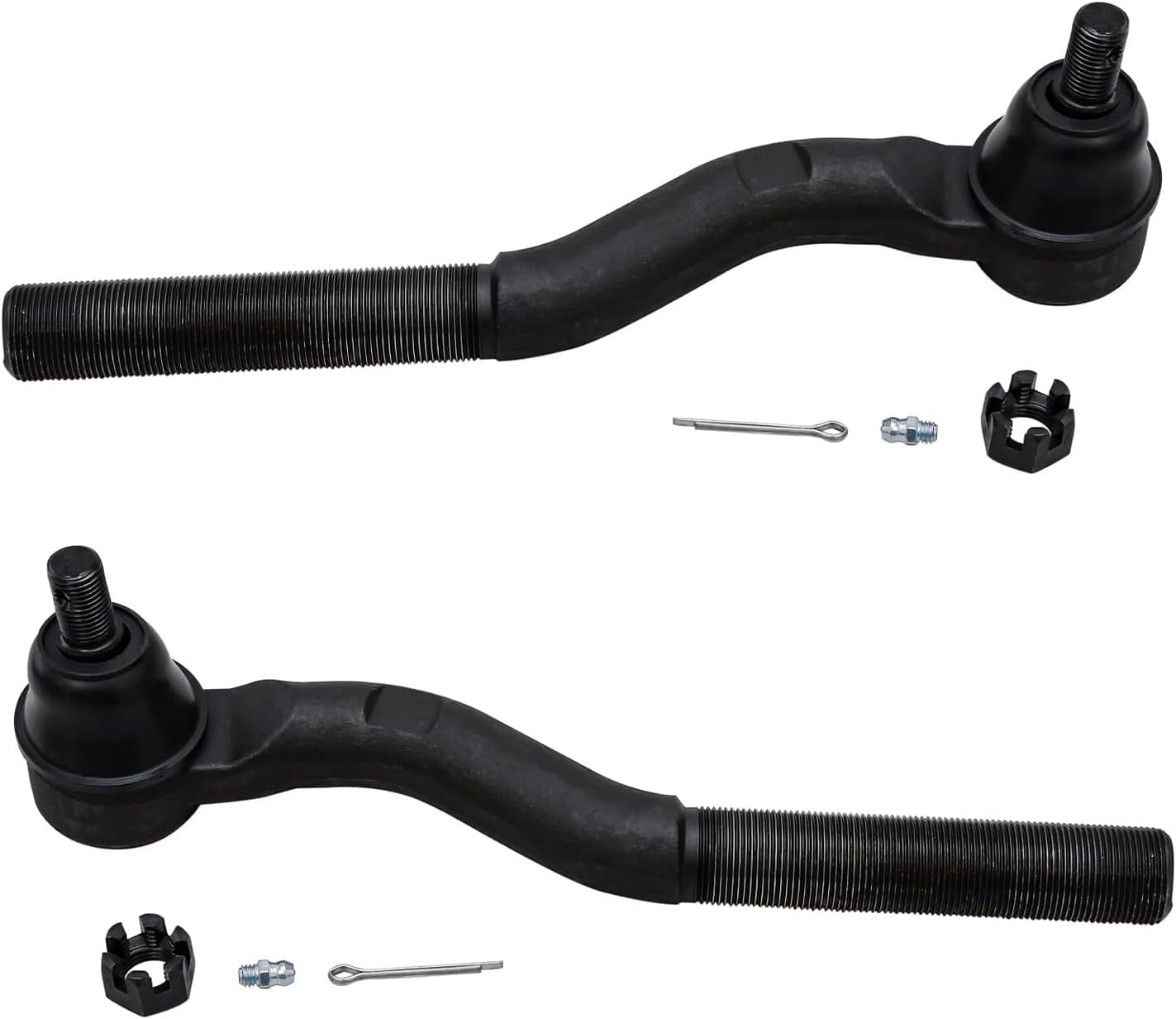 Detroit Axle - Front Wheel Hubs Outer Tie Rods for 2011-2017 Jeep Wrangler JK — image 5