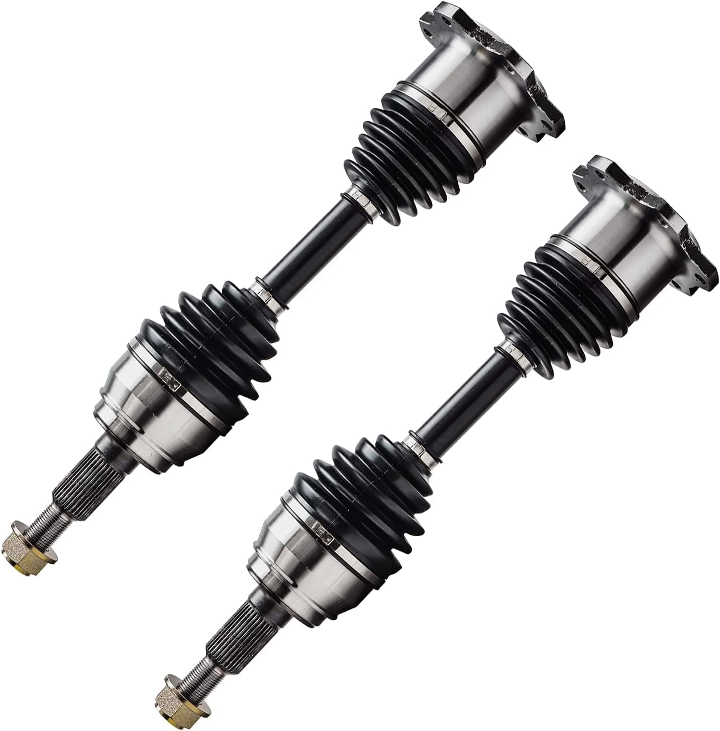 Detroit Axle - 4WD Front CV Axles Wheel Hubs for Silverado Sierra Yukon XL 1500 — image 4