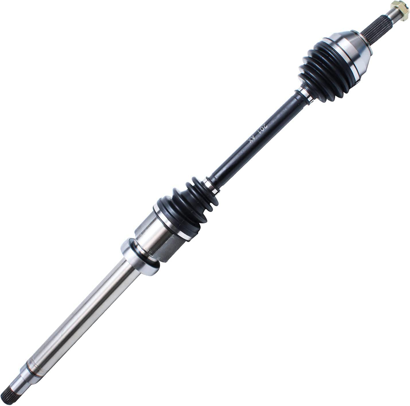 Detroit Axle - Front CV Axles Wheel Hubs Outer Tie Rods for 2000-2006 Ford Focus — image 5
