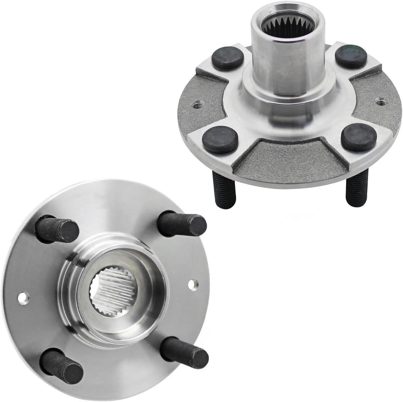 Detroit Axle - FWD Front  Rear Wheel Hub Bearings for 2012-2017 Hyundai Accent — image 5