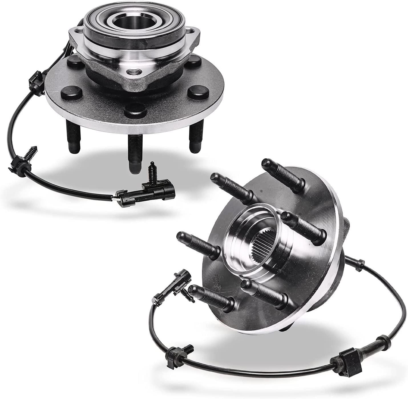 Detroit Axle - Front Rotors Brake Pads Kit for Escalade Silverado Express 1500 — image 4