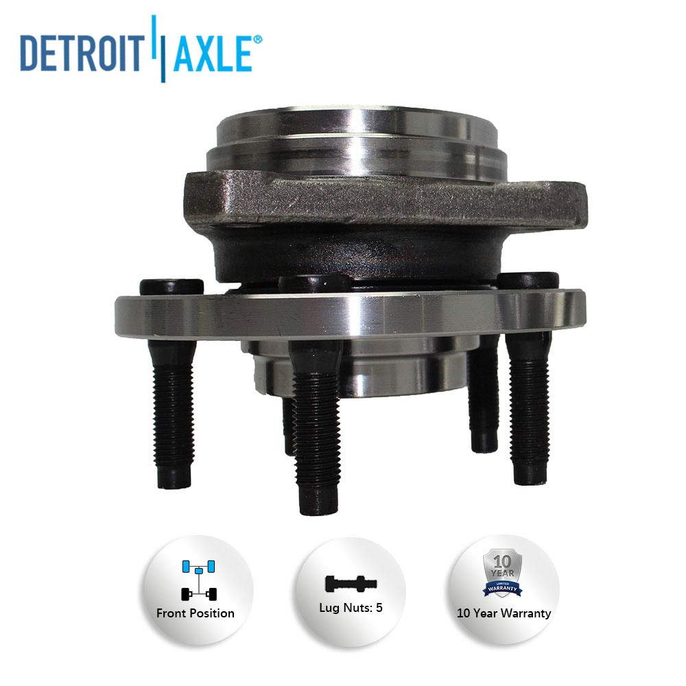 Detroit Axle - Front Wheel Hubs Tie Rods Sway Bars for 1999-2003 Ford Windstar — image 8