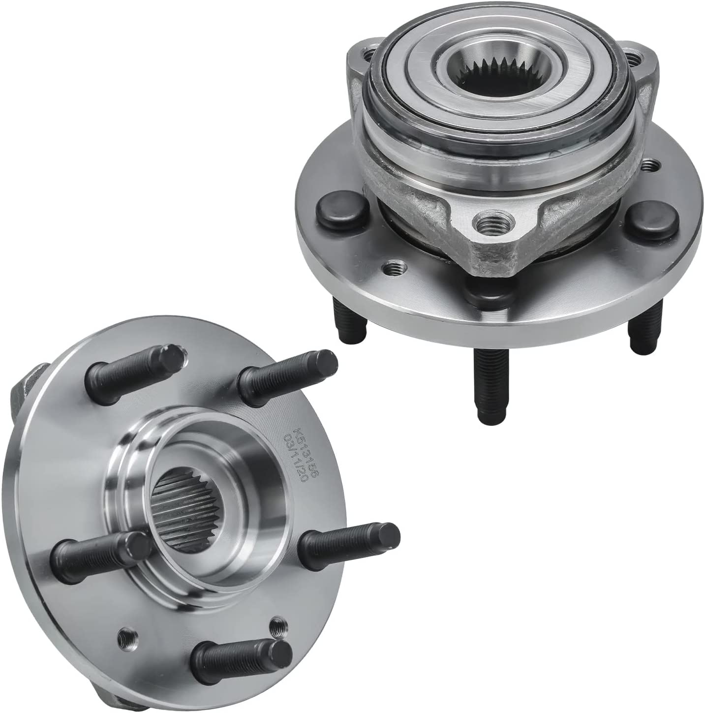 Detroit Axle - Front Wheel Hubs Tie Rods Sway Bars for 1999-2003 Ford Windstar — image 4