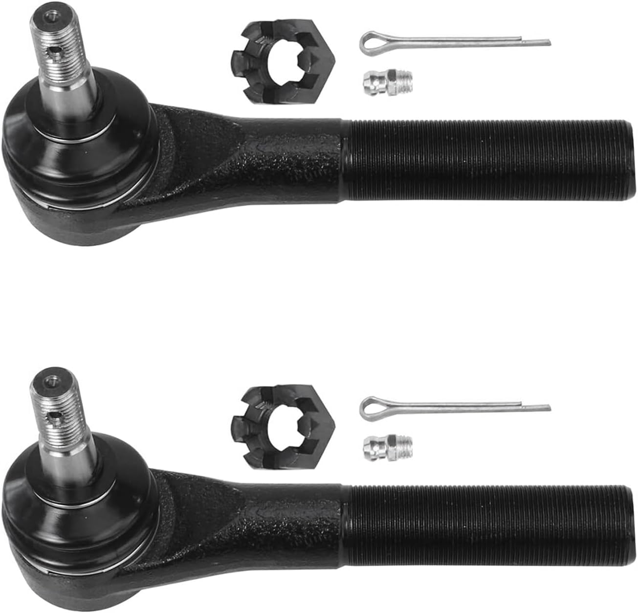 Detroit Axle - 4WD Front Wheel Hubs Outer Tie Rods for 1998-1999 Dodge Ram 1500 — image 5