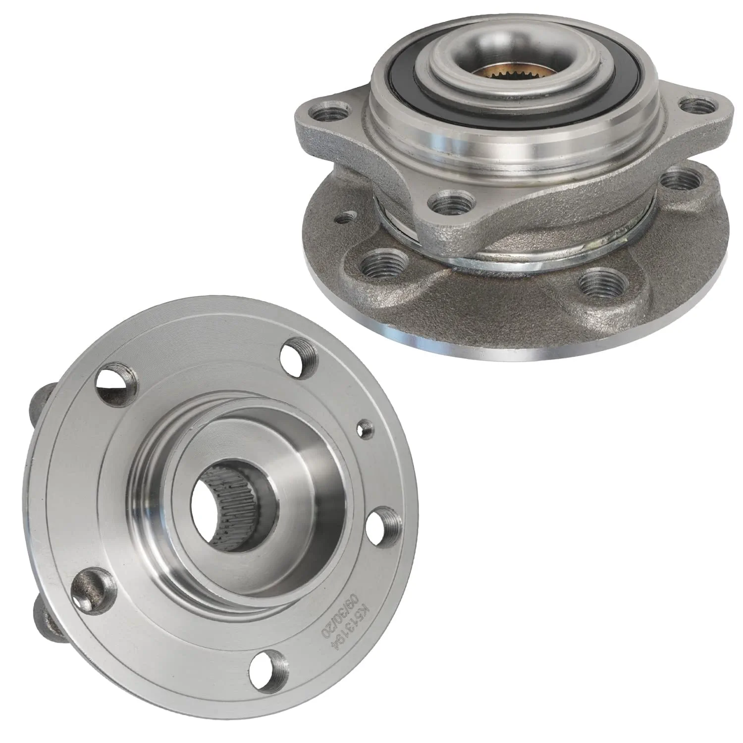 Detroit Axle - Front Wheel Hub and Bearings Kit for 2001-2006 Volvo V70 S80 S60 — image 4