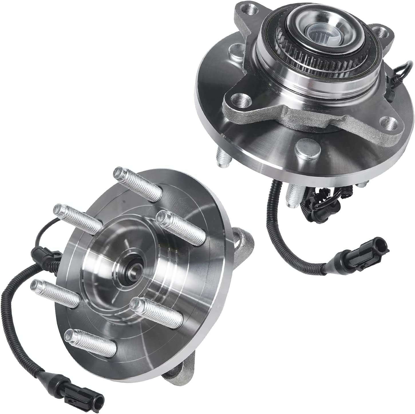 Detroit Axle - 4WD Front Wheel Hubs Outer Tie Rods Sway Bar Links for Ford F-150 — image 4